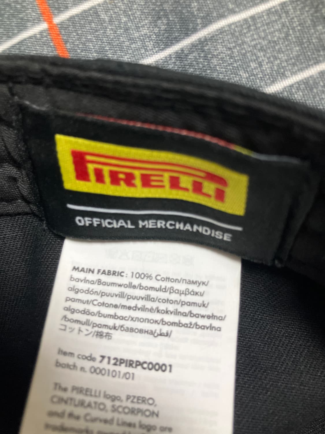 피렐리 포뮬러 원 포디움캡 상품이미지3