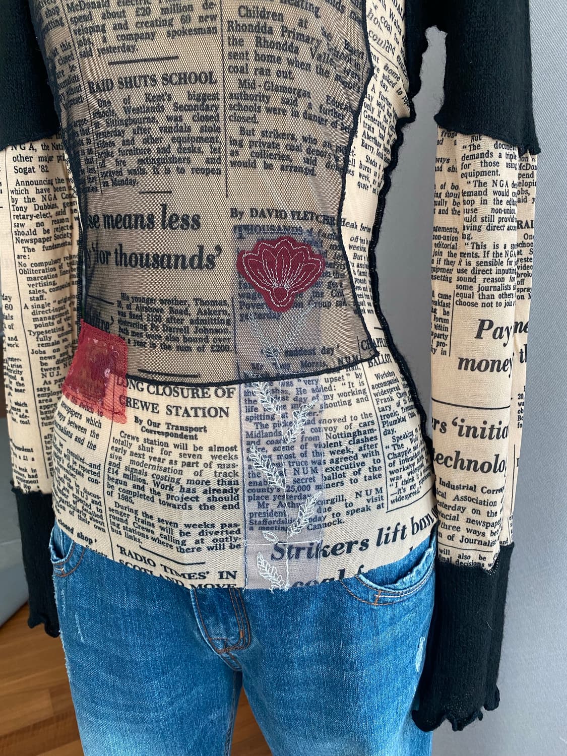 쟝폴고띠에 니트(S) 상품이미지8