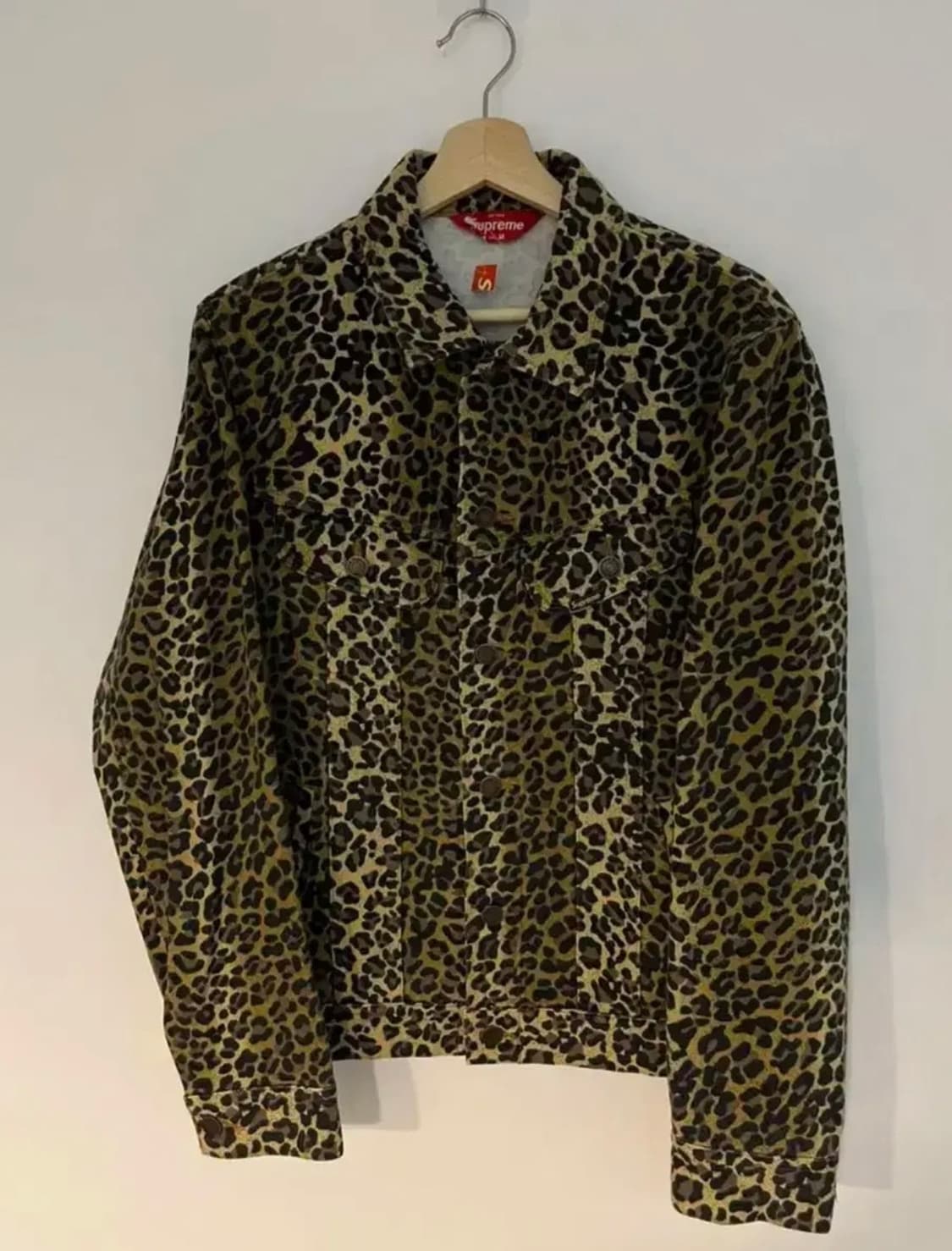 [M] 슈프림 레오파드 트러커 자켓 상품이미지1