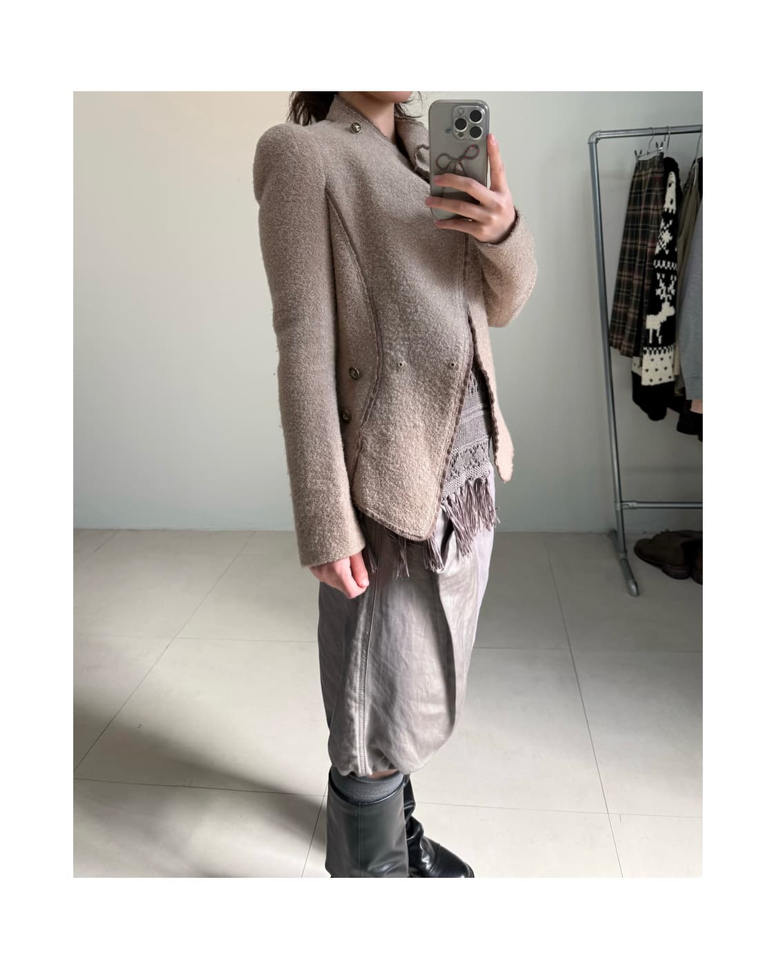 System 울 자켓 상품이미지3