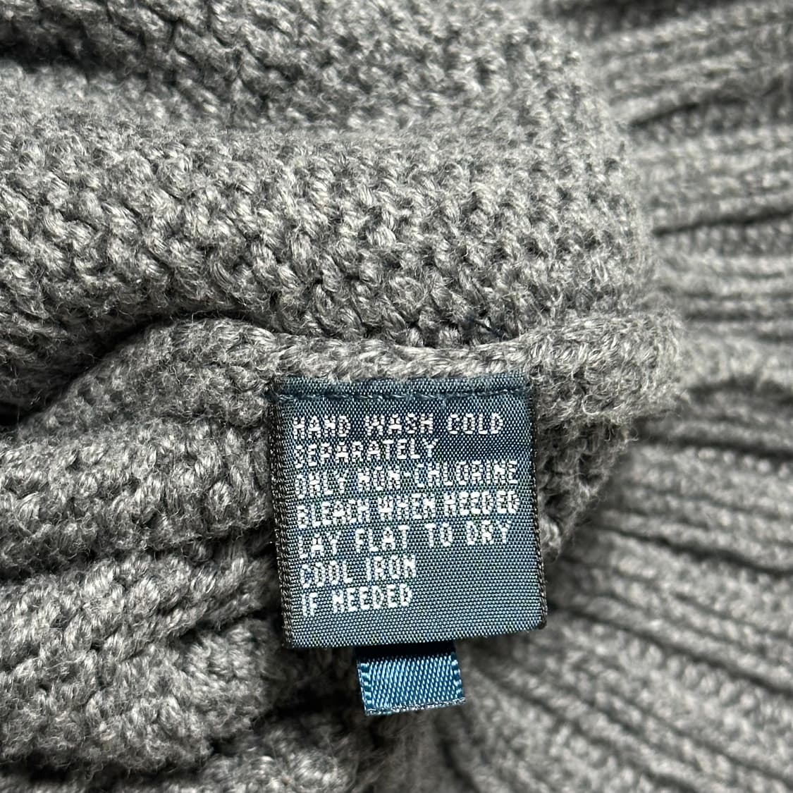 L 폴로랄프로렌 코튼 하프 반집업 니트  상품이미지5