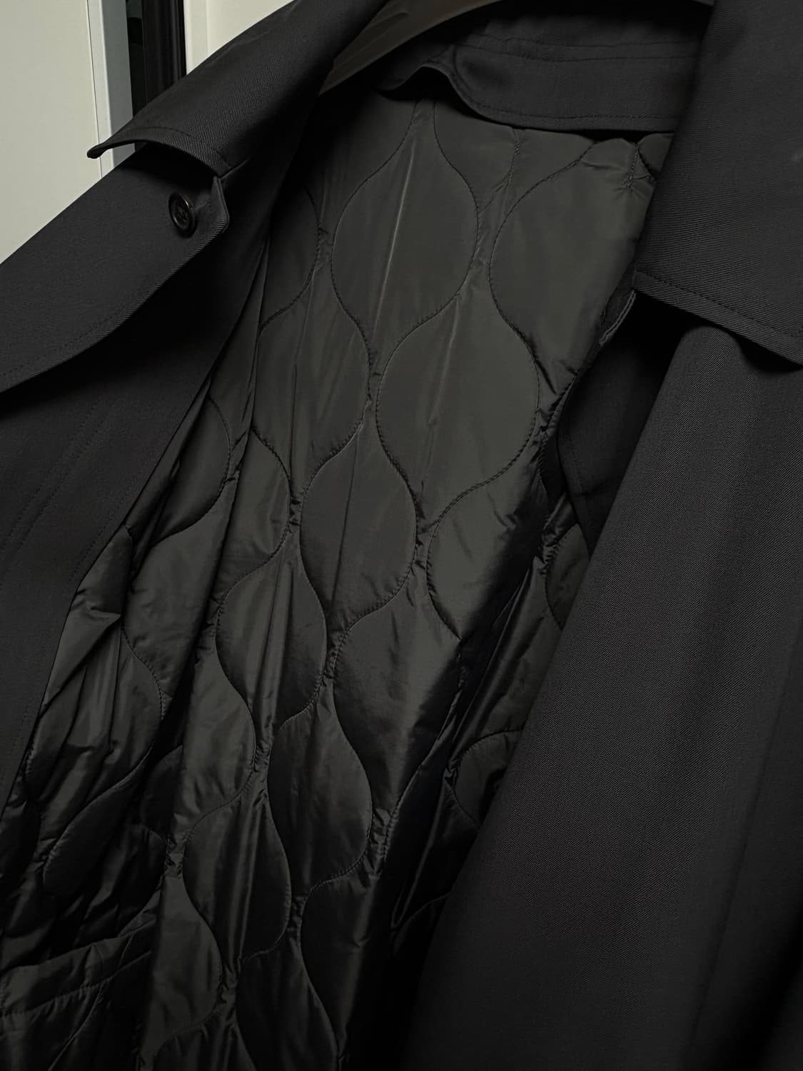 그라프페이퍼 울 발마칸 코트 1사이즈 상품이미지2