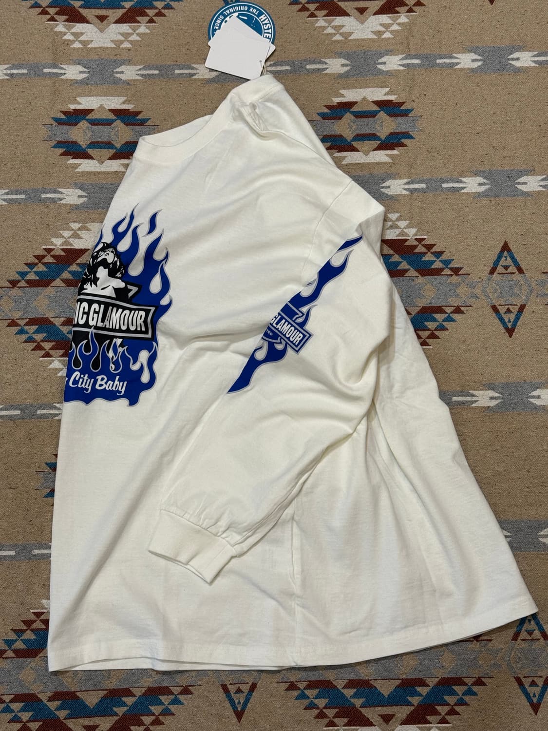 [XL] 히스테릭글래머 모터시티 베이비 티셔츠 화이트  상품이미지6