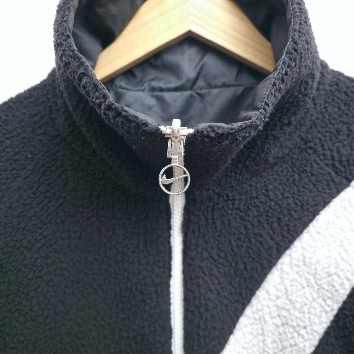 [S] 나이키 리버시블 스우시 플리스 자켓 블랙 상품이미지4