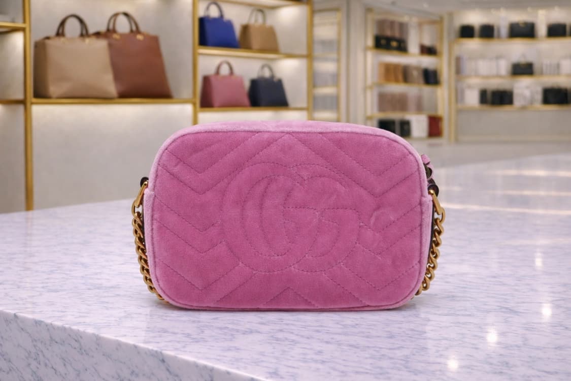 [A급] 구찌 GG 마몽 벨벳 크로스백 판매합니다!!! 상품이미지2