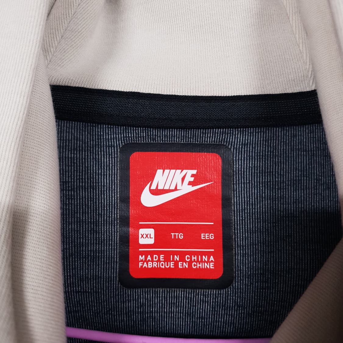 110 (2XL) 나이키 테크팩 플리스 윈드러너 배색 후드집업 후디 자켓 상품이미지7