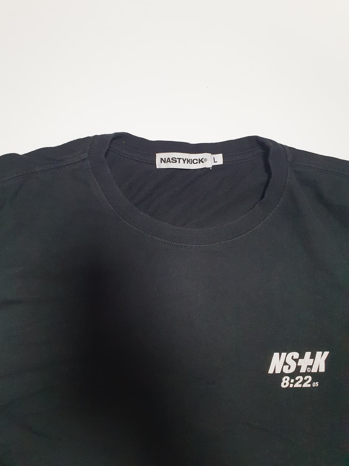 NASTYKICK 검정 티셔츠 L. 1100235 상품이미지5