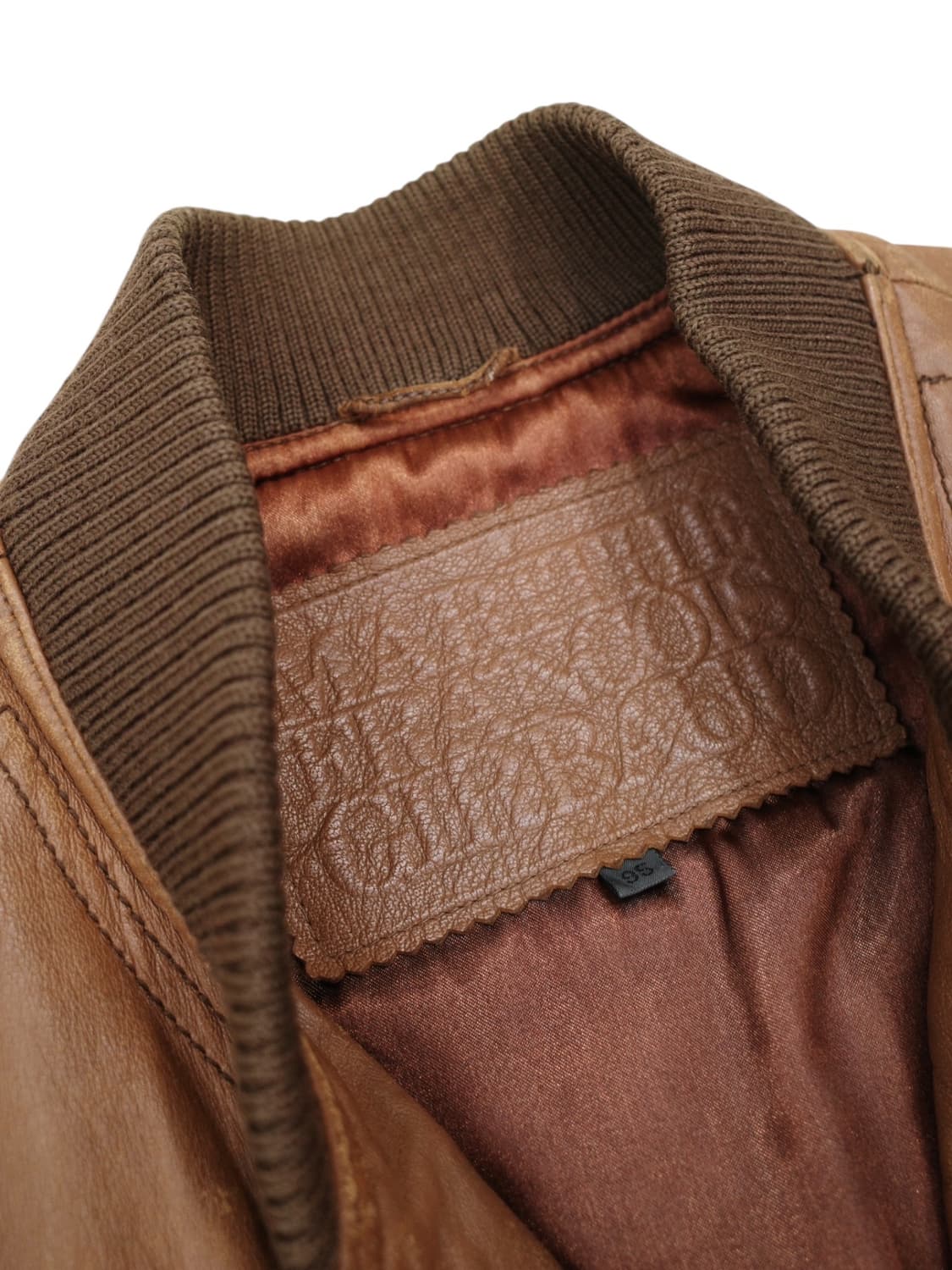 90‘s 마리떼 프랑소와 저버 레더 봄버 상품이미지4