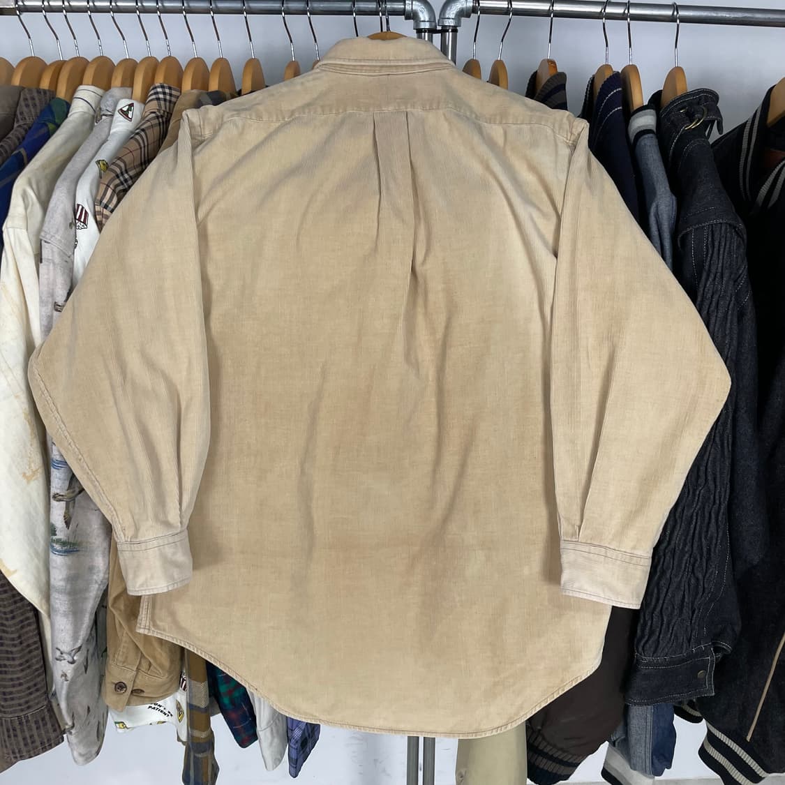 1980s 폴로 랄프로렌 에스에치 코듀로이 셔츠 상품이미지5