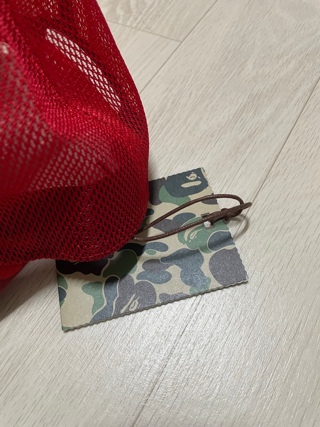 올드 베이프 nyc로고 메쉬 캡 상품이미지2