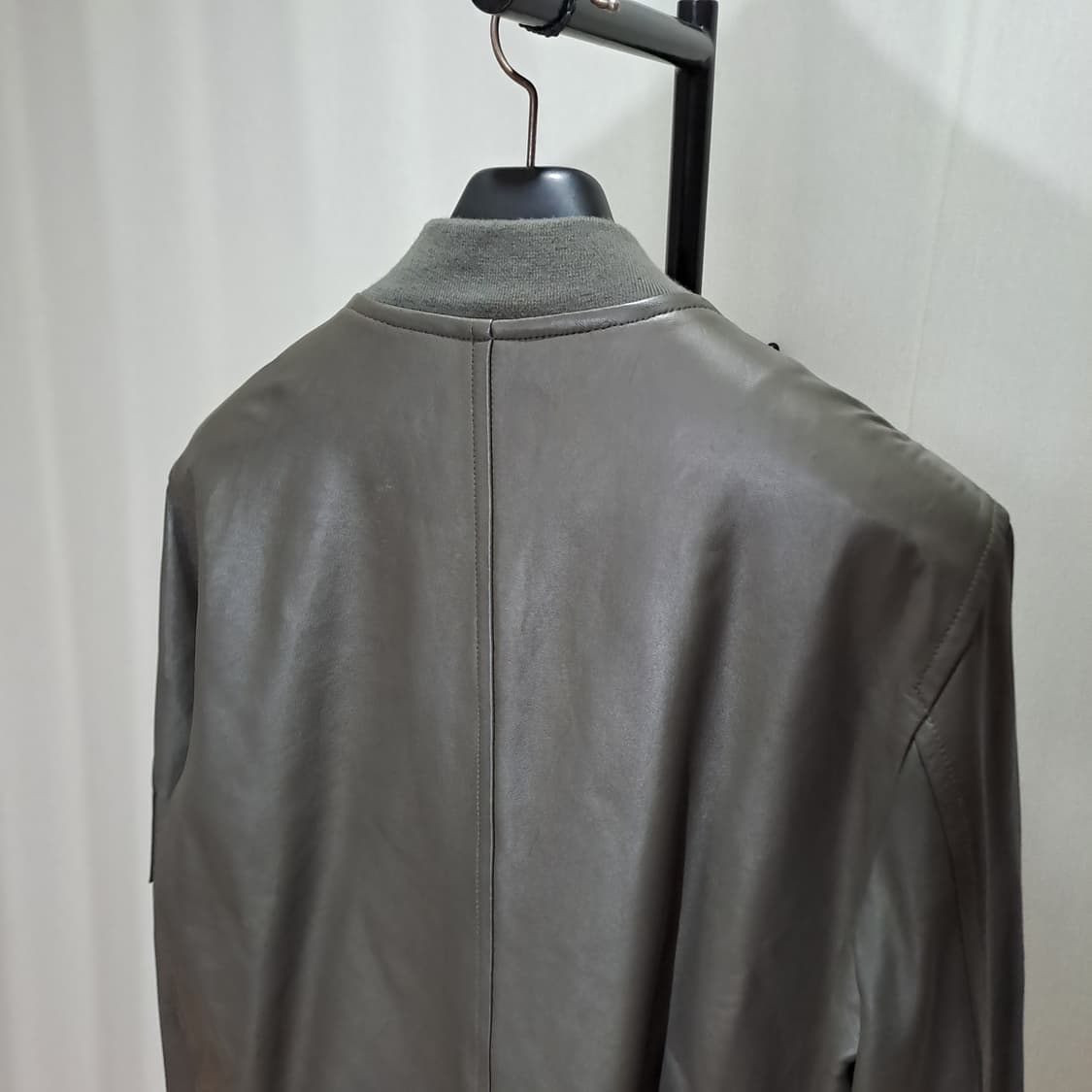 (택포) 헤스티지 양가죽 마원 블루종 빅사이즈 115 B522 상품이미지6