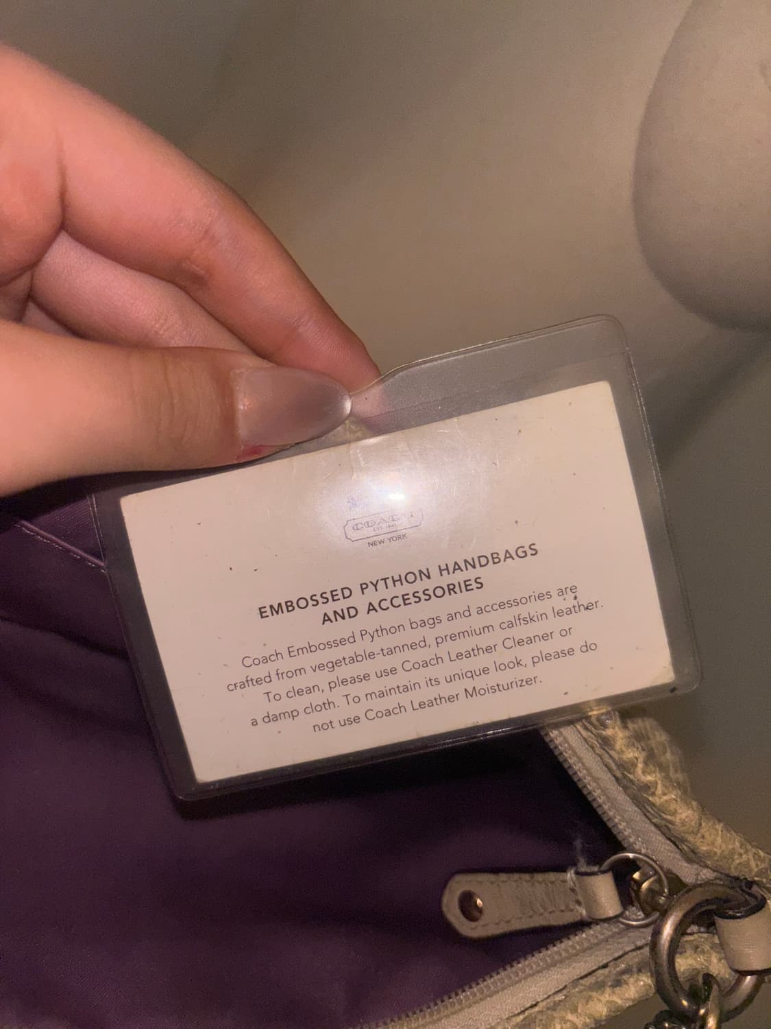 Coach vintage leather shoulder bag 상품이미지4