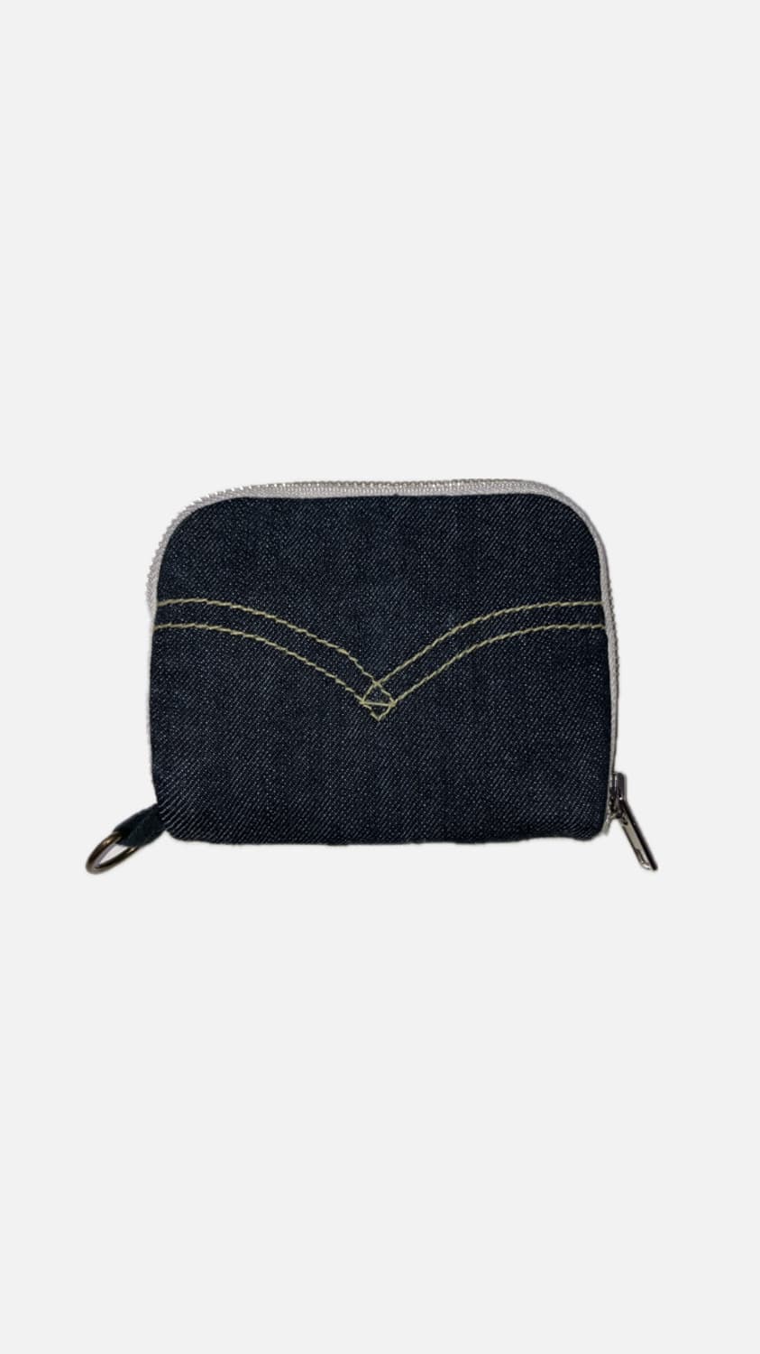 Tot0_ [Levis patchwork half wallet] 상품이미지2