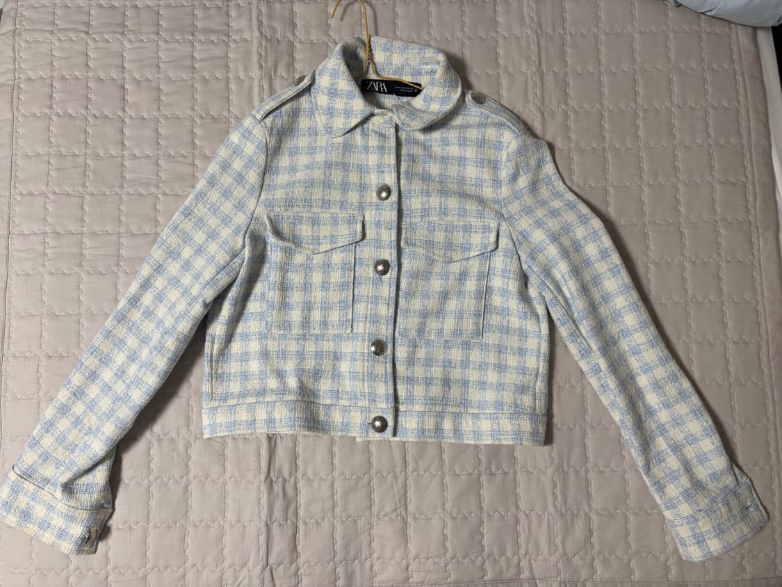 자라 트위드 자켓 상품이미지1