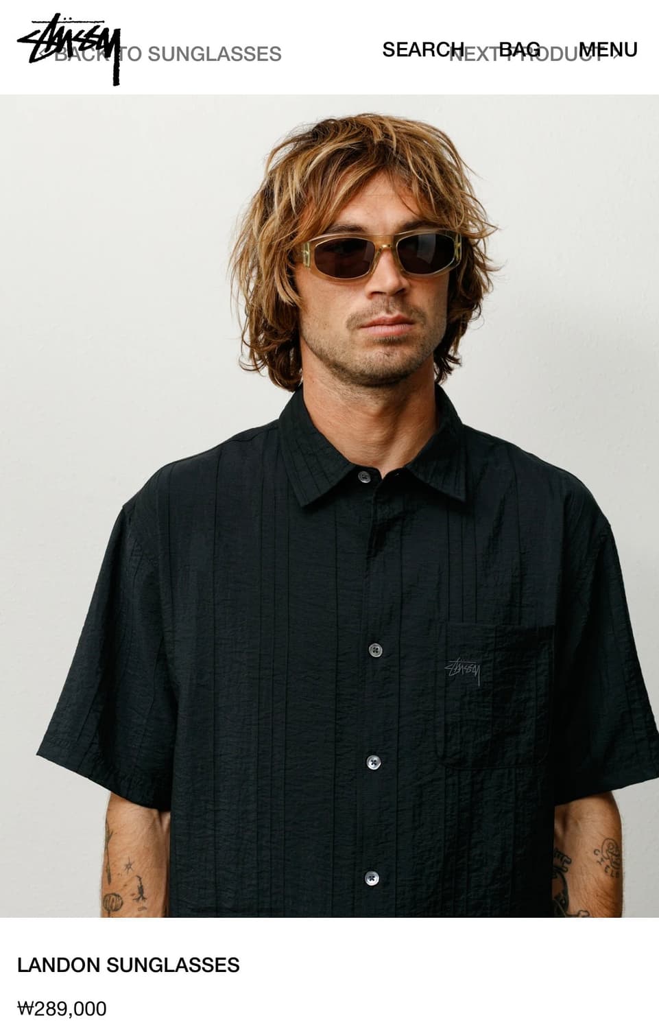 Stussy landon sunglasses 스투시 랜던 선글라스 상품이미지2