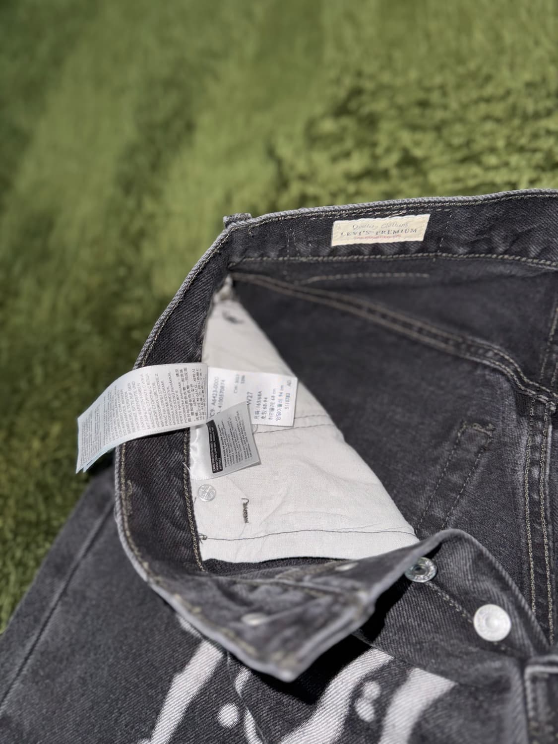 [W27] 리바이스 X 바비 페레이라 501 90s 데님 팬츠 상품이미지5