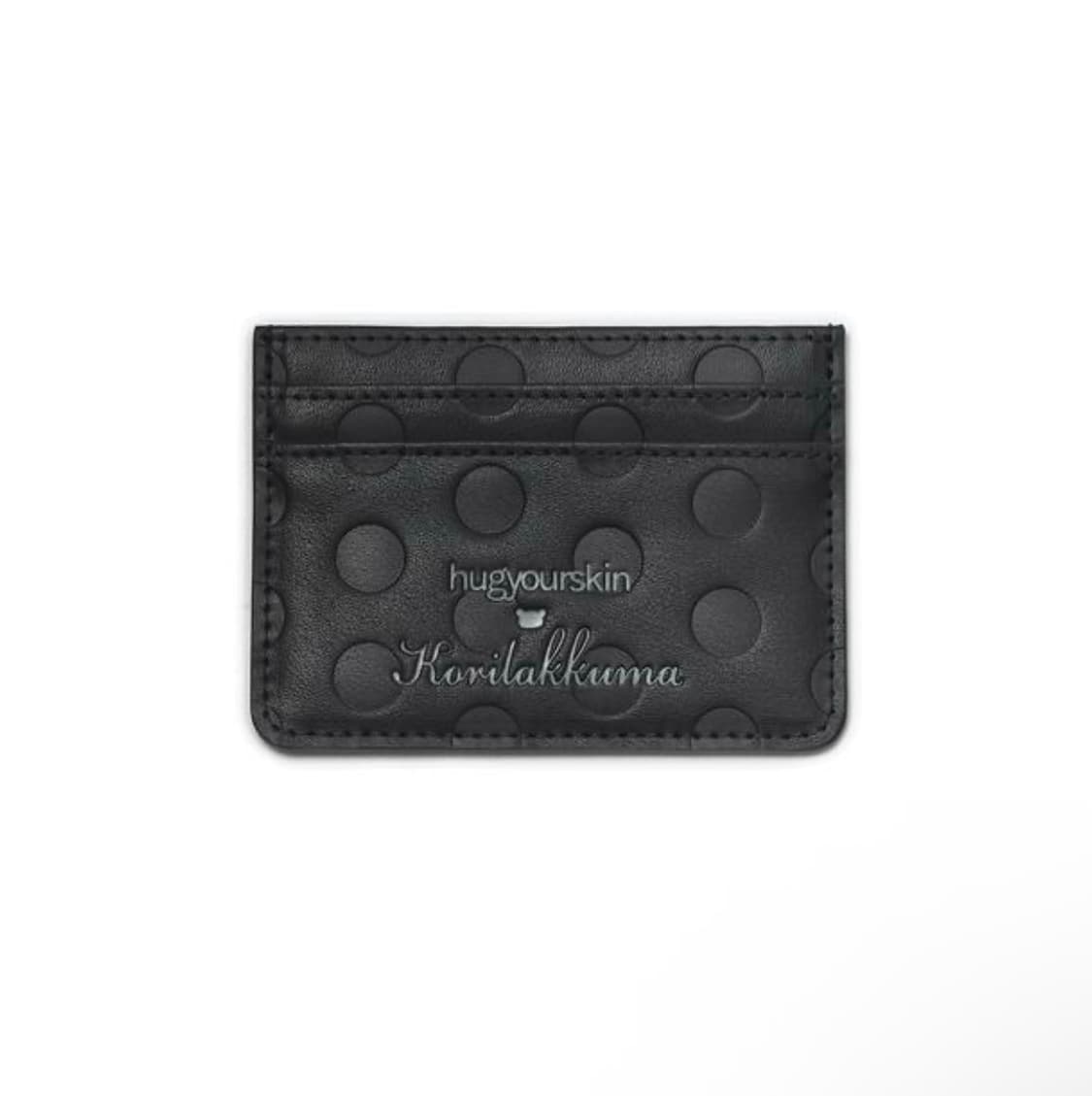 korilakkuma dot card wallet (black) 상품이미지2