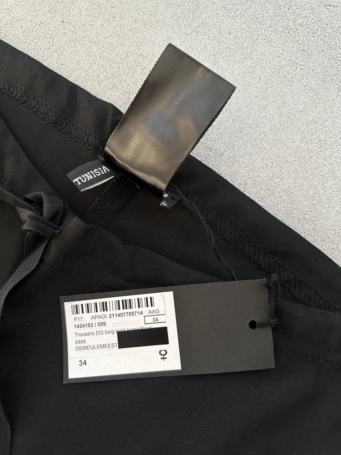 앤드뮐미스터 주름핏 롱 드레이프 팬츠 상품이미지6