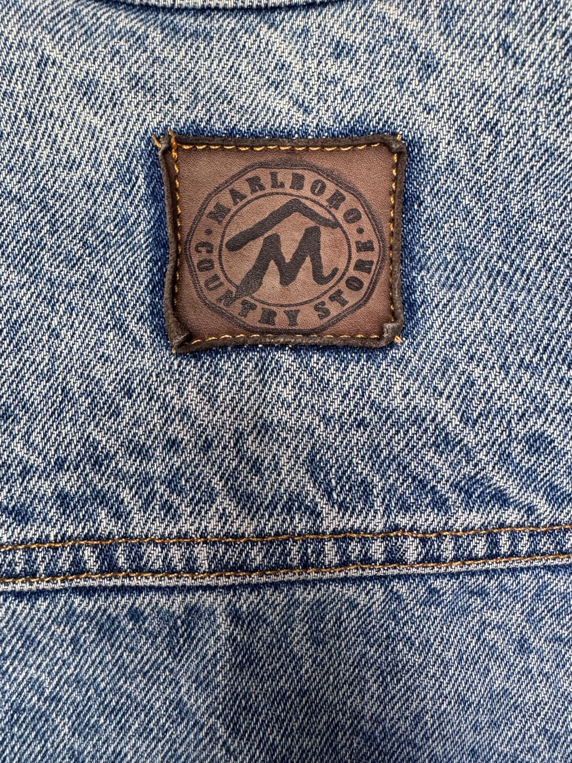 빈티지 90s 말보로 컨츄리 MARLBORO 데님자켓 L 상품이미지9