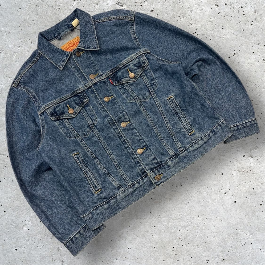 [L] 22s 리바이스 데님 트러커 자켓 청자켓 C259 상품이미지1
