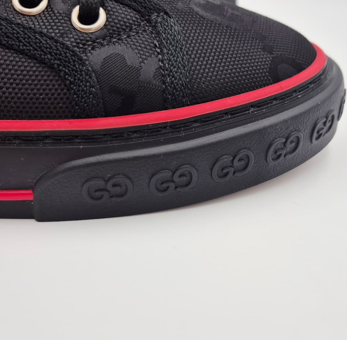 구찌 1977 GG 자카드 웹 스트라이프 하이탑 스니커즈 상품이미지5