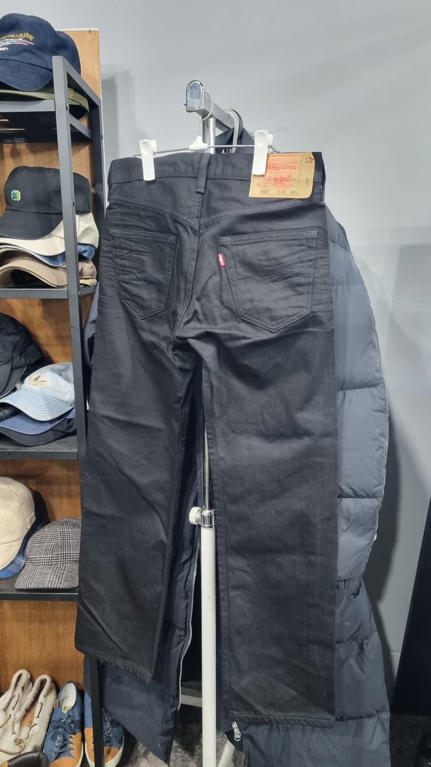 오리지널 리바이스501 블랙진 멕시코판 허리31 거의새거 상품이미지2