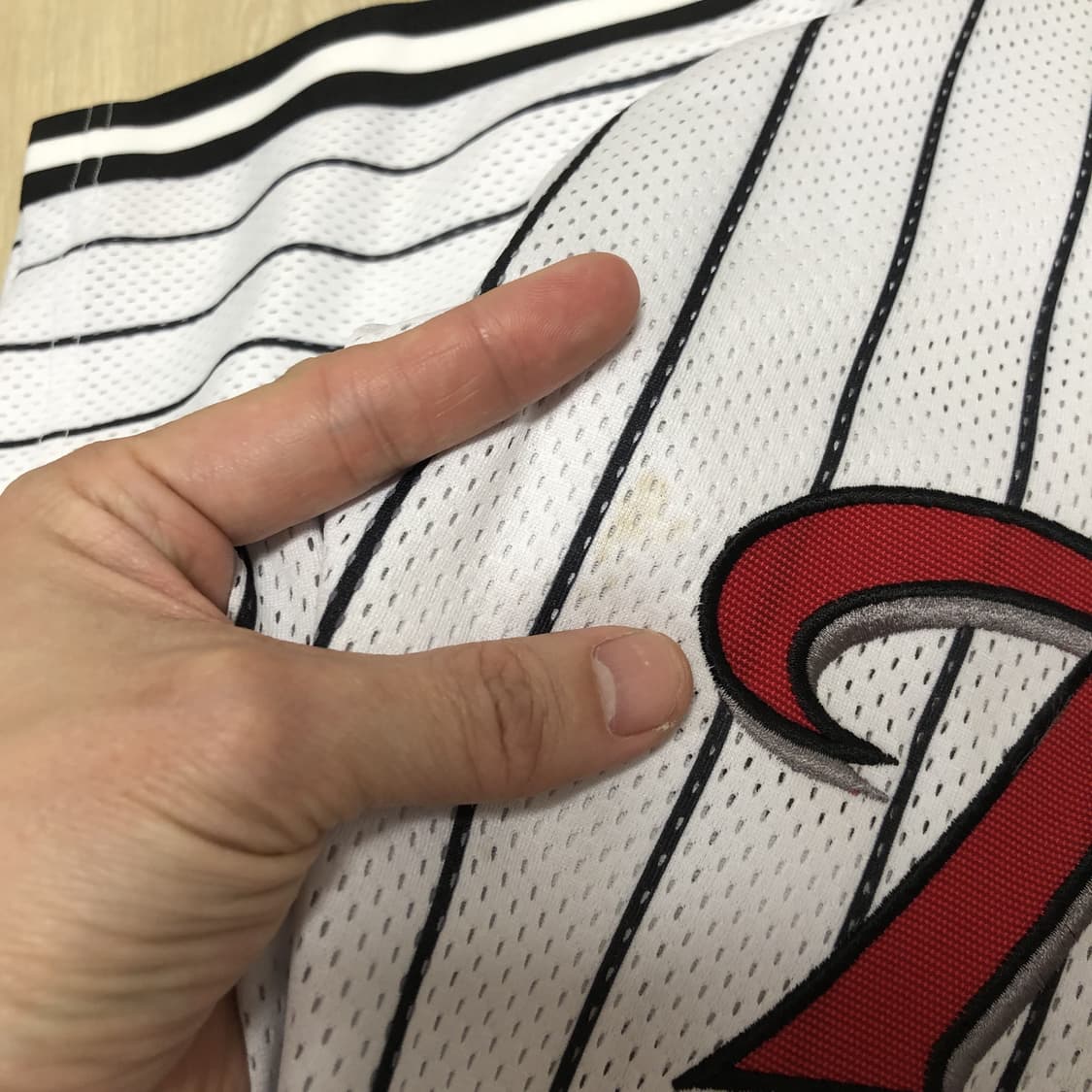 (95) 엘지 트윈스  LG 트윈스 올드 노마킹 홈 유니폼 져지 엘지 져 상품이미지9