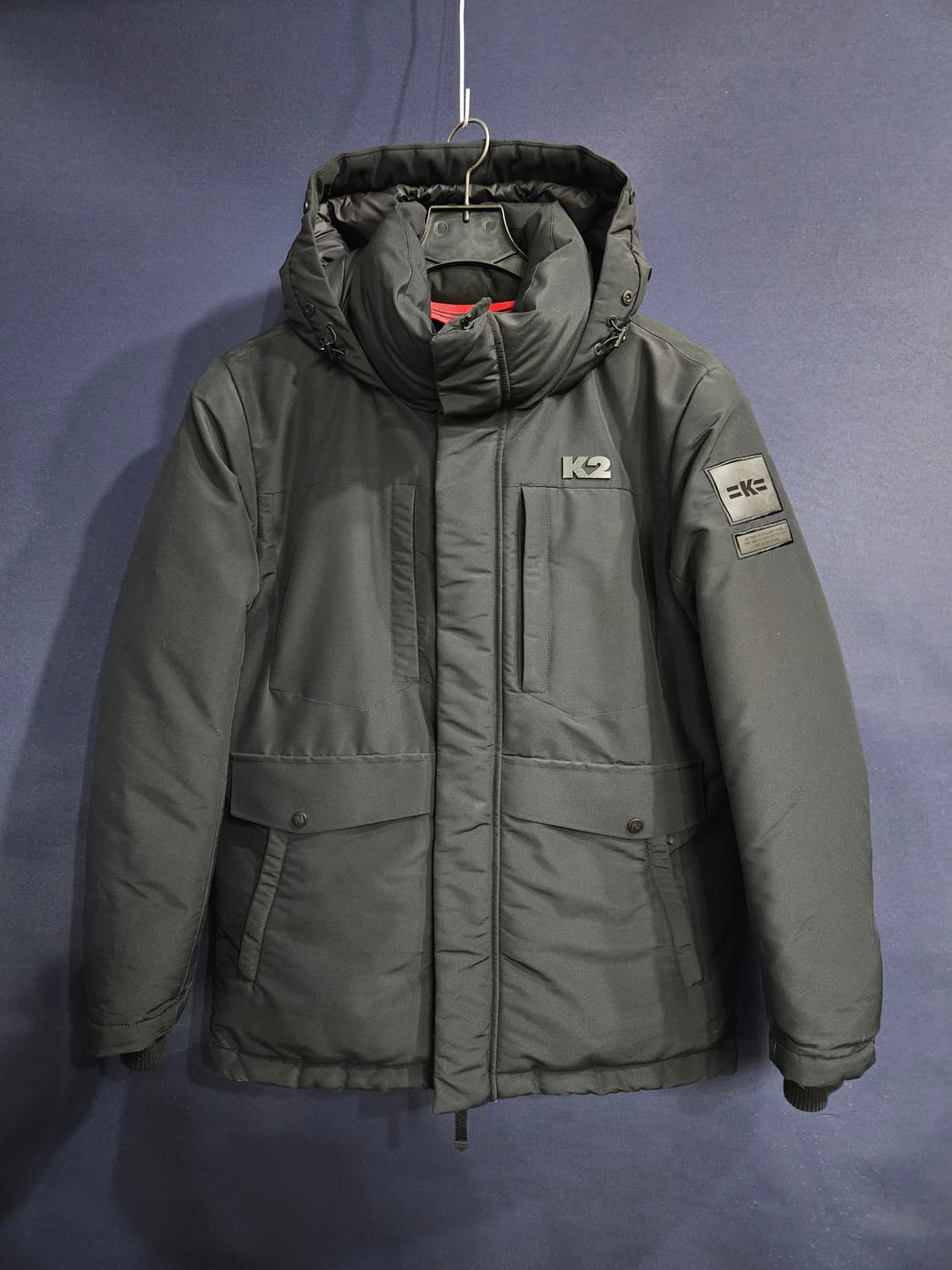 케이투 차콜컬러 남성 100 구스다운 패딩  상품이미지1