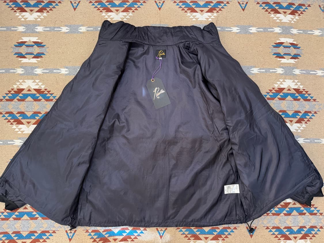 [M][100] 니들스 필링 자켓 빠삐옹 퀼팅 블랙 25FW 상품이미지6