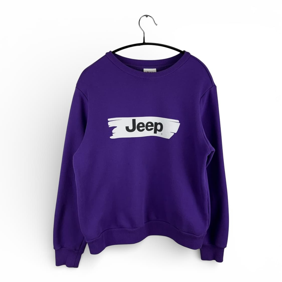 S) 지프 로고 맨투맨 퍼플 상품이미지1