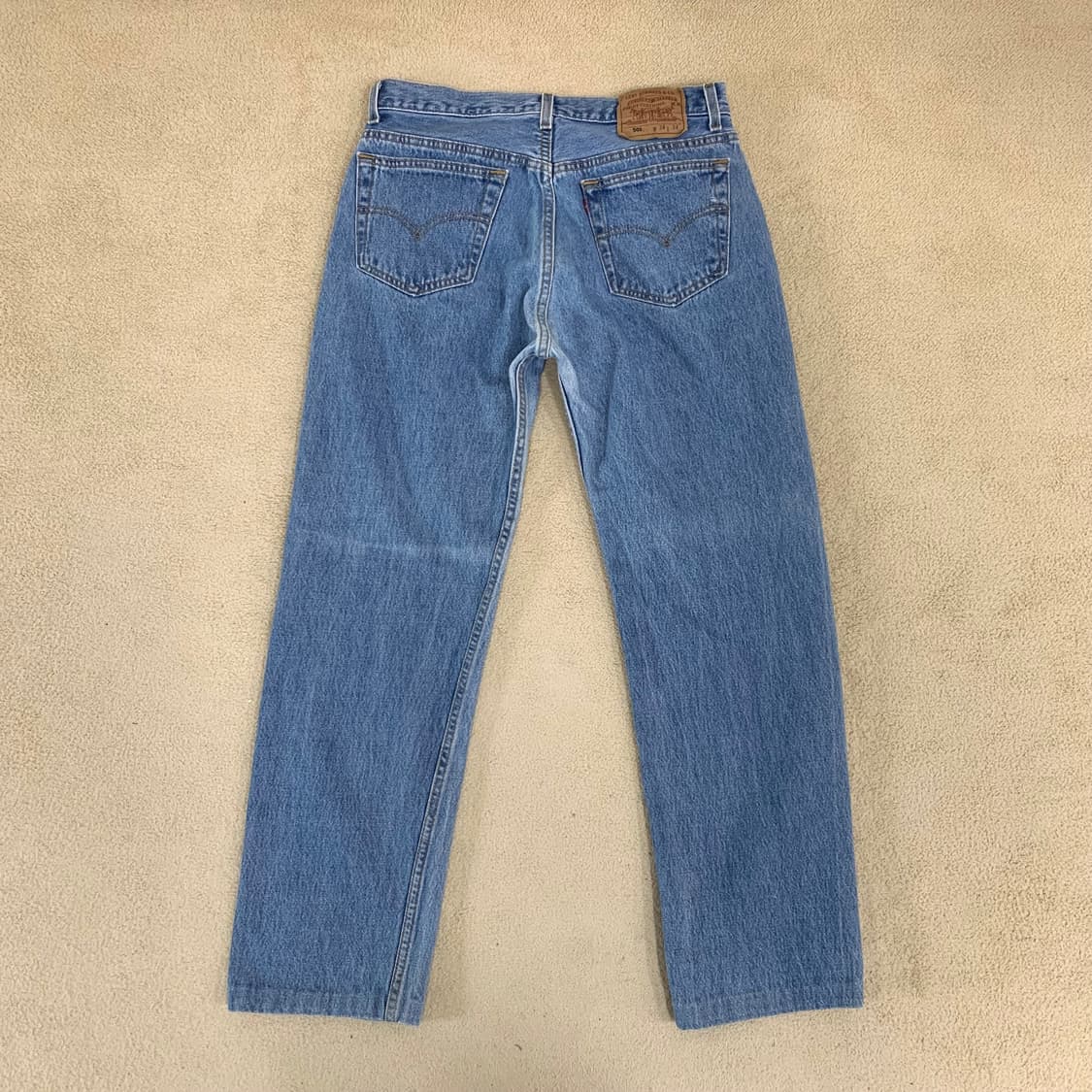 90s 빈티지 리바이스 501 데님팬츠( 32사이즈 )남자청바지 중청 상품이미지4