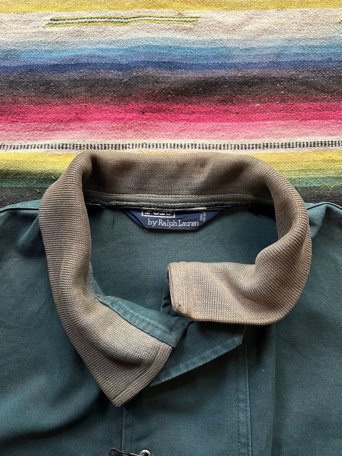 90s 빈티지 폴로 랄프로렌 USN 덱 훅 자켓 상품이미지5