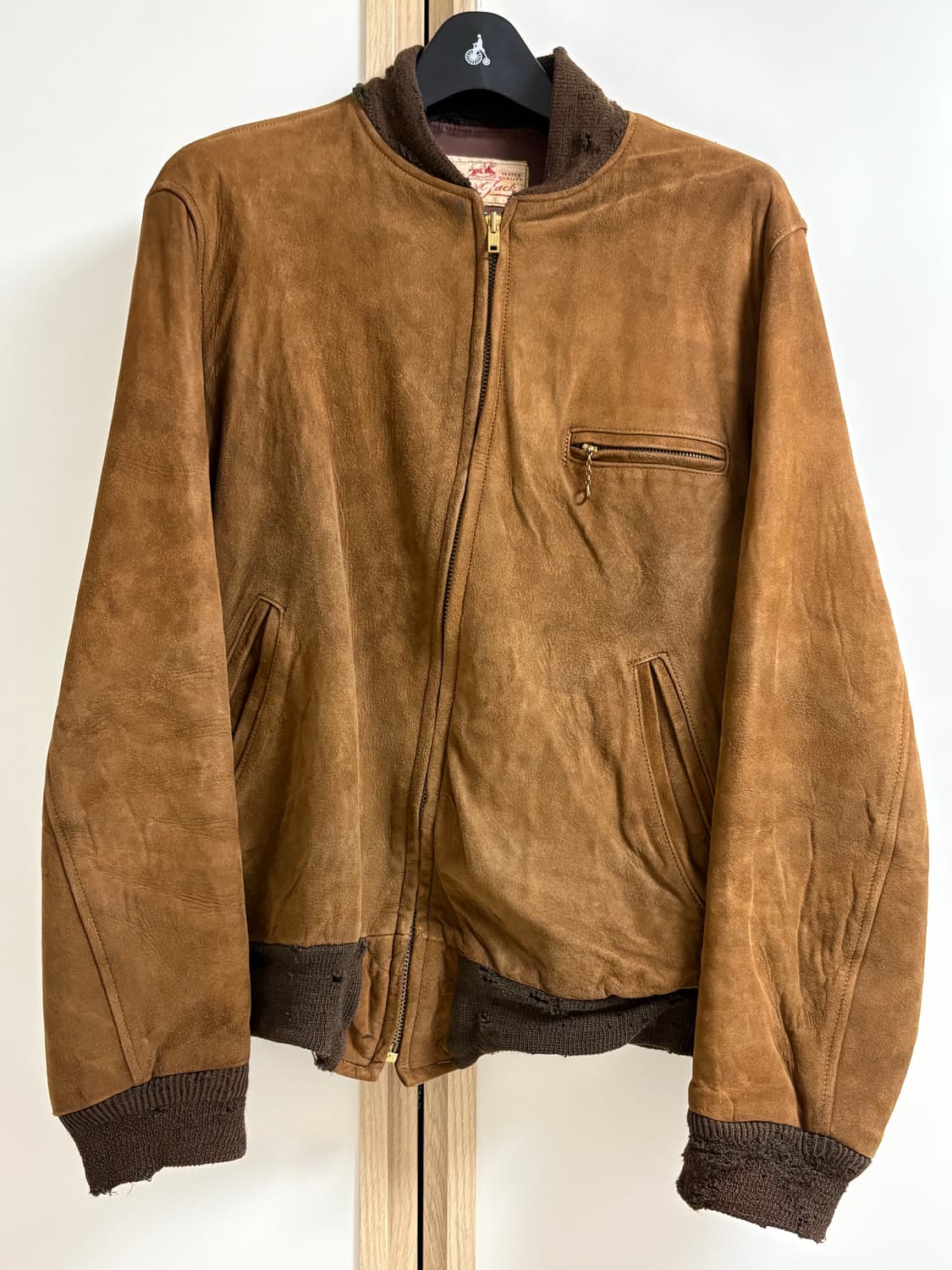 50s 빈티지 스웨이드 자켓 상품이미지2