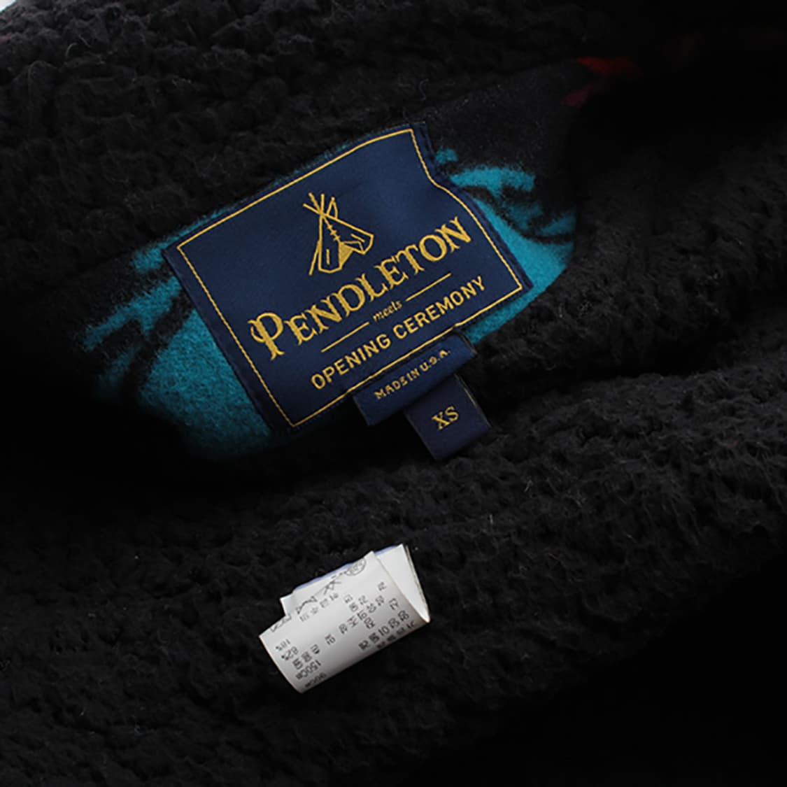 팬들턴 x 오프닝세레모니 울코튼 코트 머플러 세트 55 상품이미지4