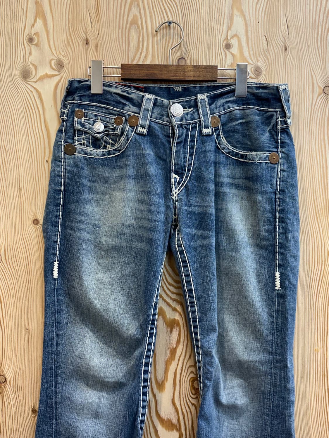 트루릴리젼 스티치 데님팬츠 상품이미지3