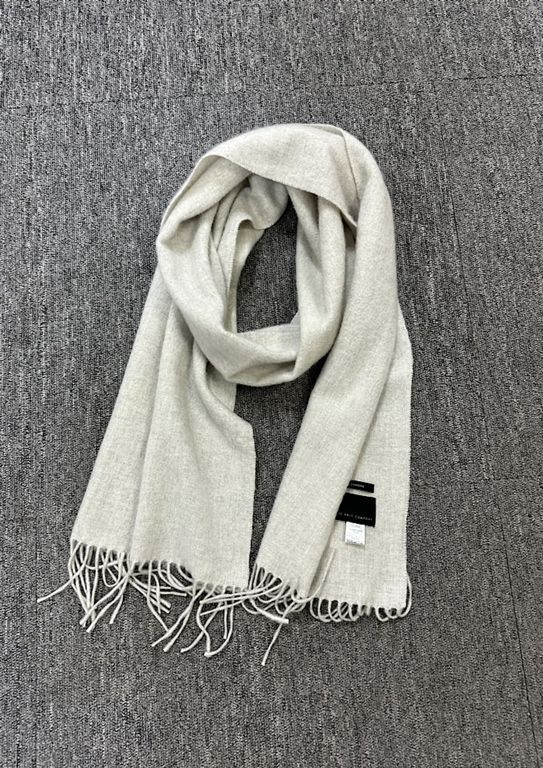 더니트컴퍼니 캐시미어 100% 머플러  상품이미지1