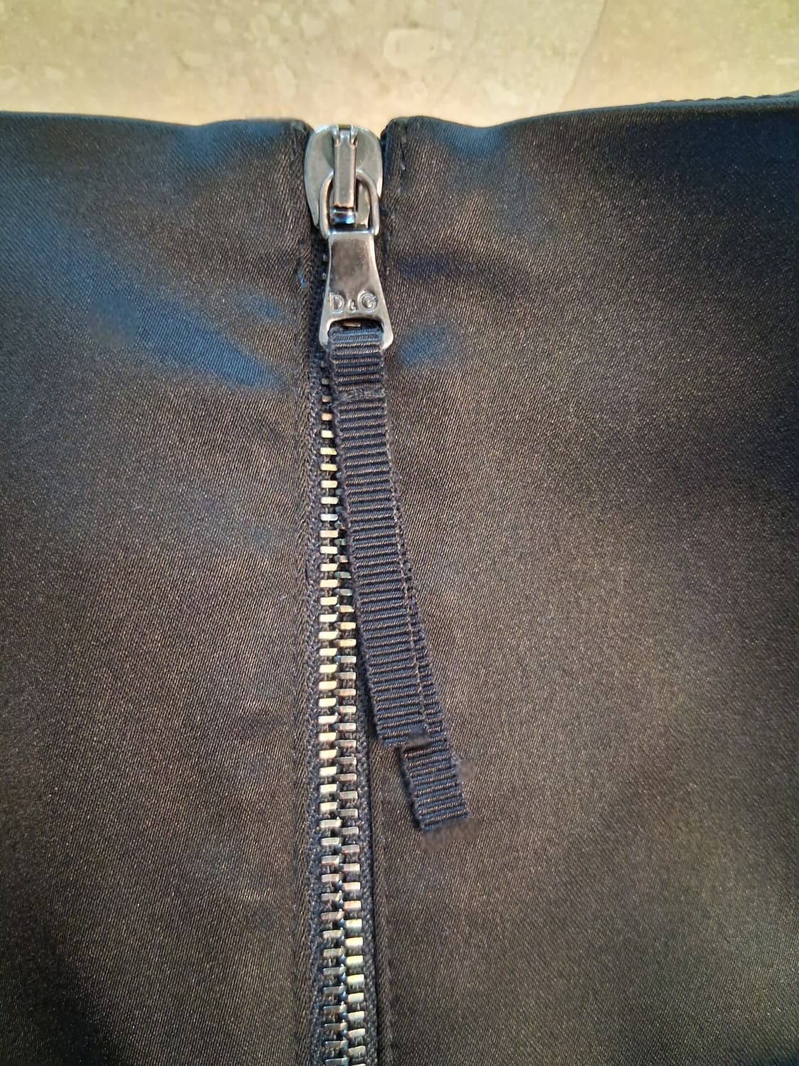 돌체앤가바나(D&G) 스퀘어넥 새틴 바디콘 원피스 IT38 상품이미지7