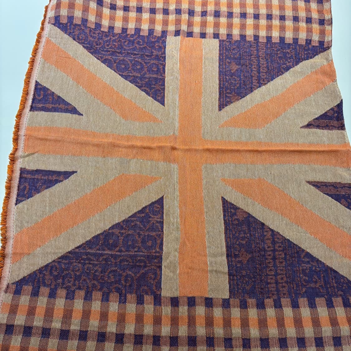 캐피탈 kapital 패치워크 머플러 상품이미지4