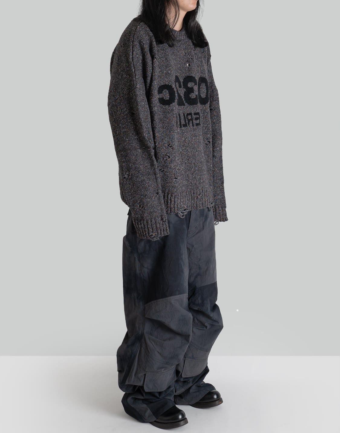032c DESTROYED SELFIE SWEATER 상품이미지4