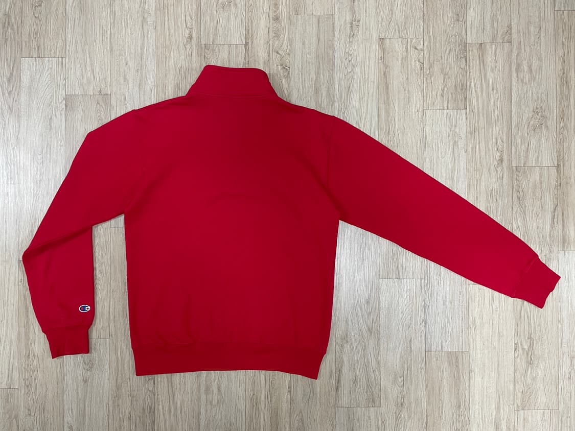 100) 90's 챔피온 미대학 위스콘신 스웻집업 상품이미지3