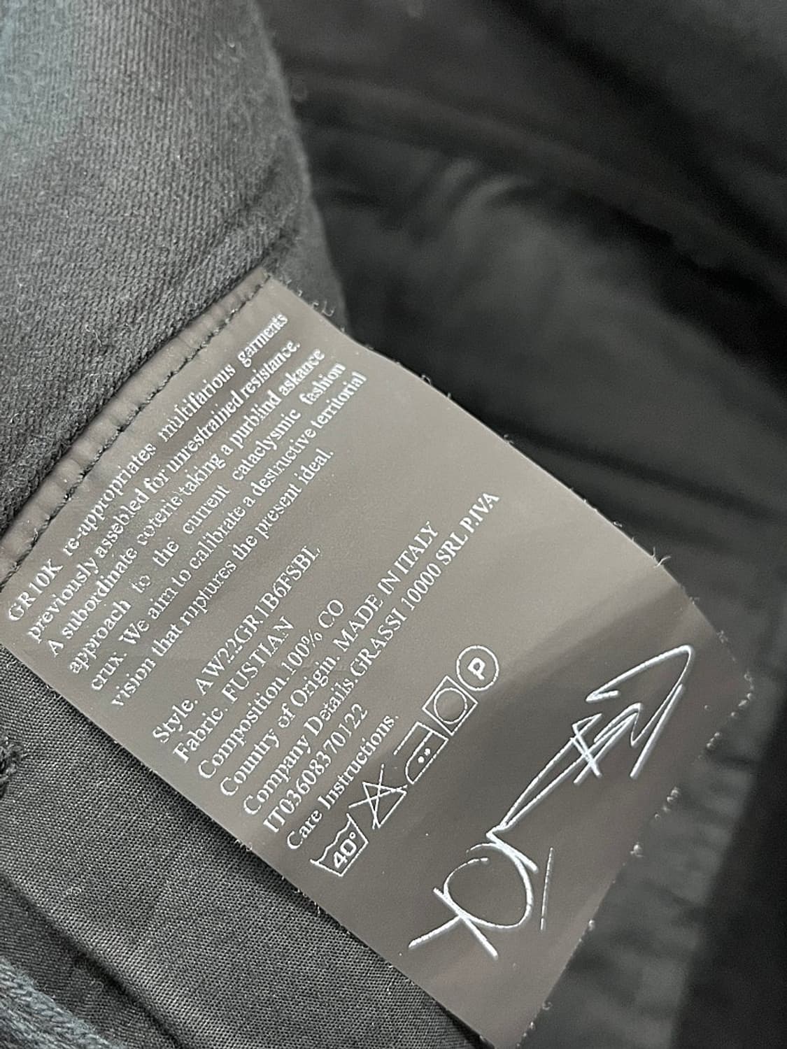 32)  Gr10k 블록 퍼스티안 팬츠  상품이미지8