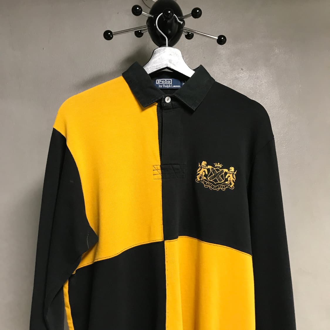 폴로 랄프로렌 배색 PK 긴팔 카라티 M 상품이미지2