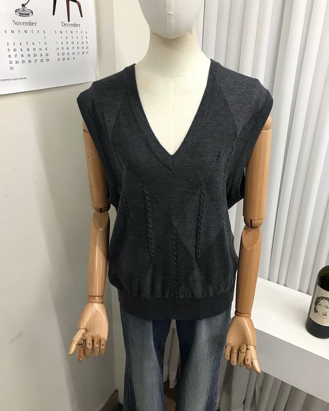 입생로고 로고 니트 베스트 상품이미지6