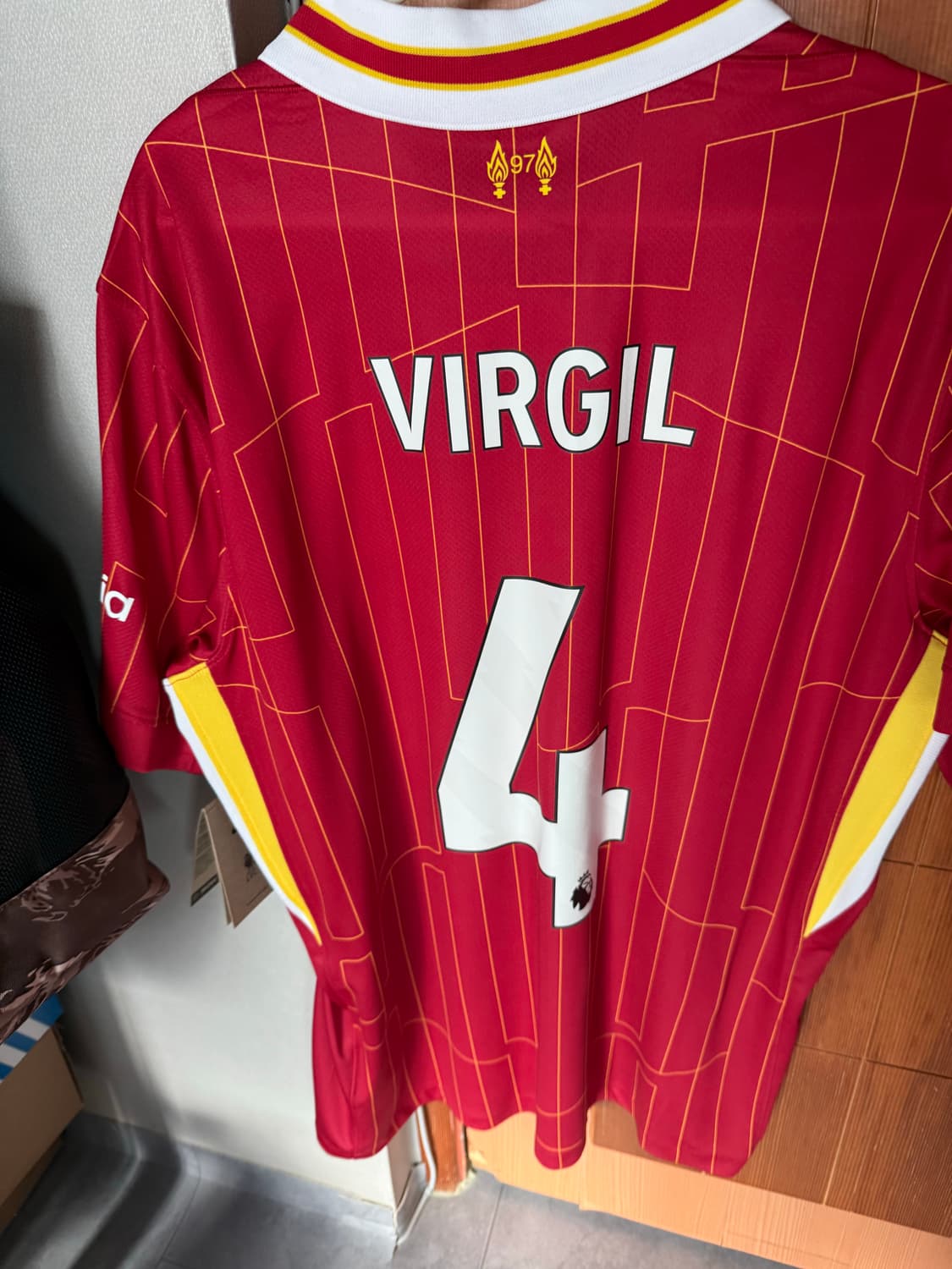 리버풀 24-25 홈킷 반다이크 유니폼 L사이즈 상품이미지2