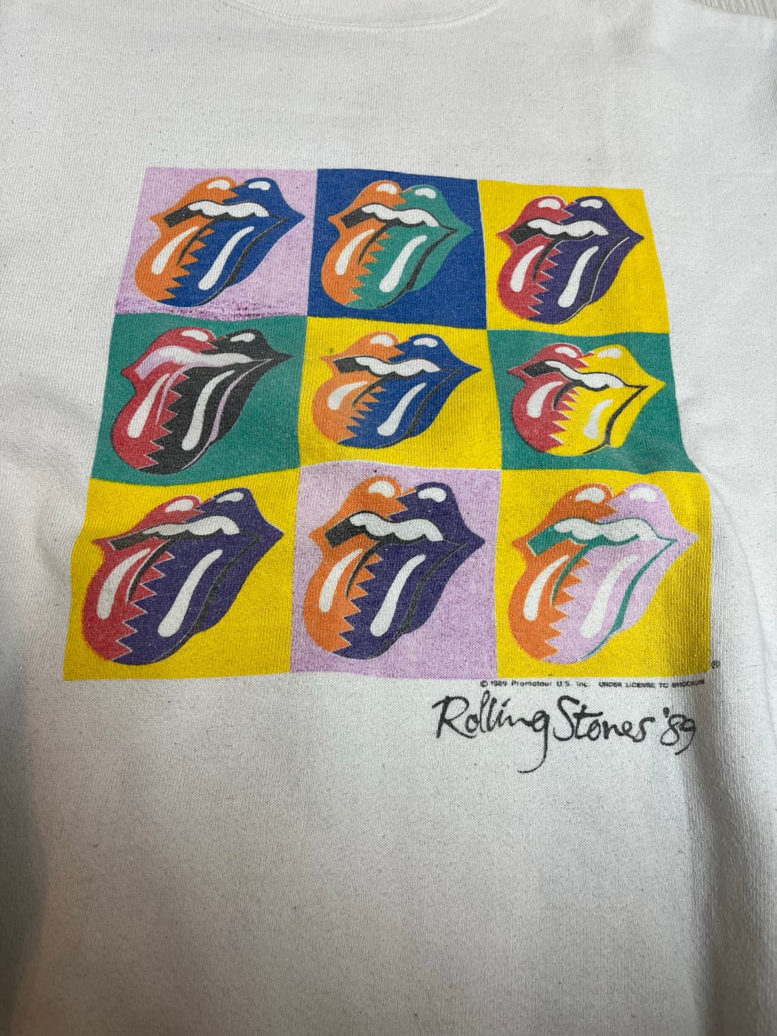 빈티지 롤링스톤즈 스웨트셔츠 상품이미지5