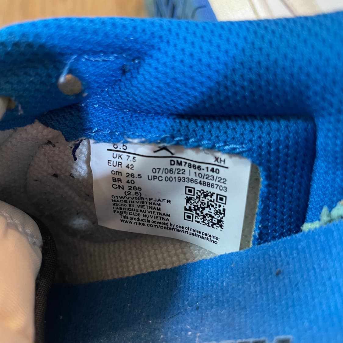 조던1 트래비스 스캇 프라그먼트 로우 265 상품이미지9