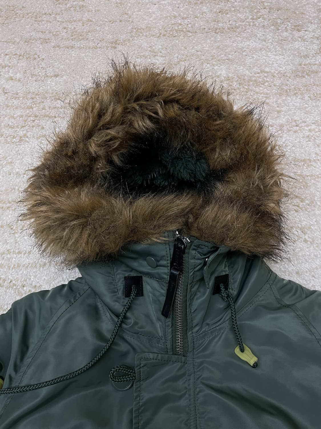 [M] 알파인더스트리 N3-B 패딩 점퍼 자켓 야상 빈티지 상품이미지6