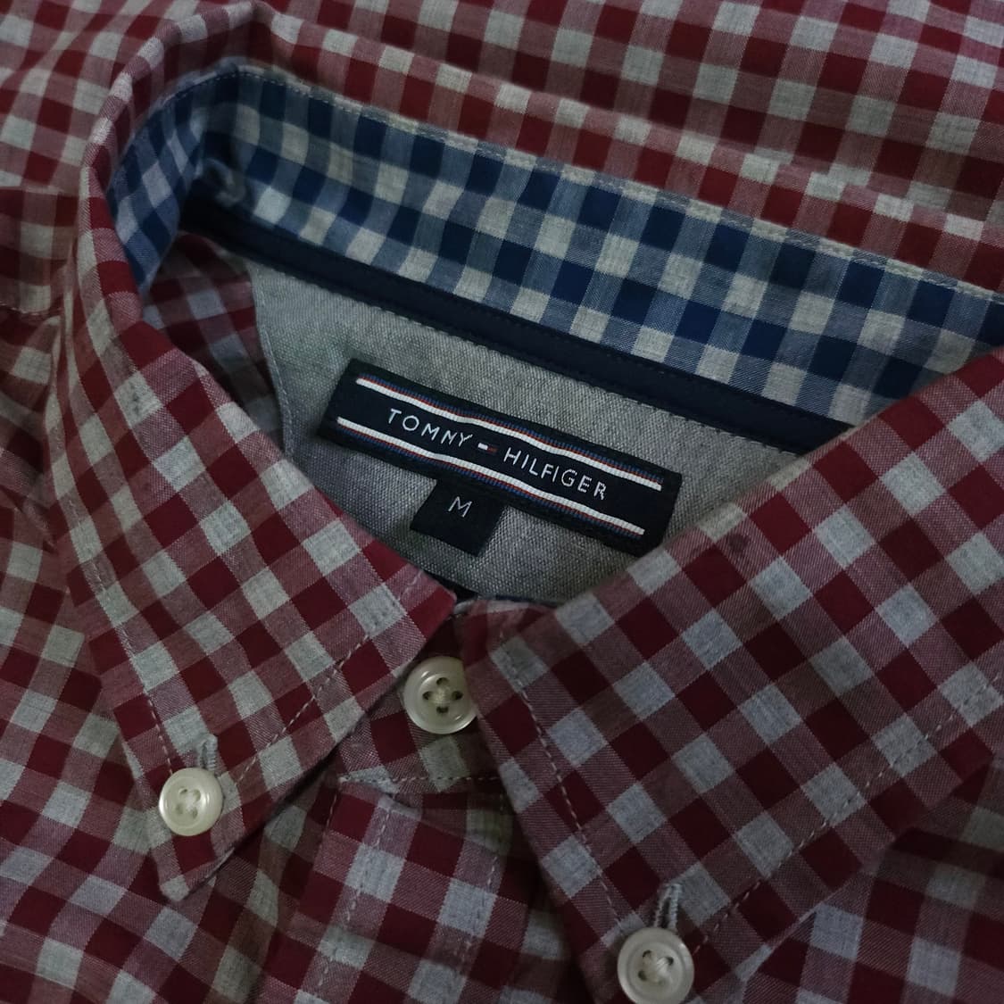 타미힐피거 체크남방셔츠 95-100 상품이미지6