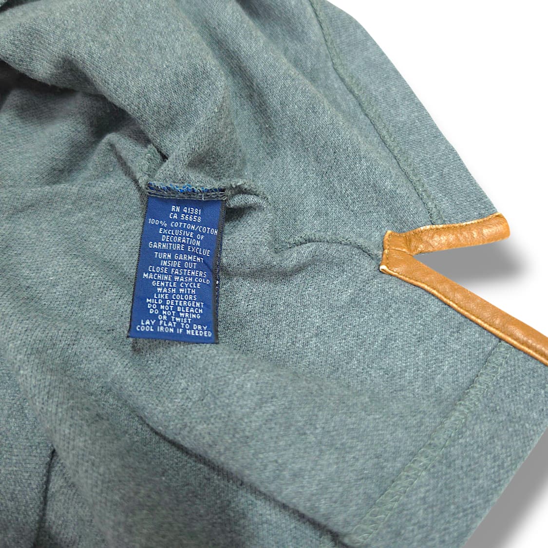 [M~L] 폴로 우먼 그레이 스키니 폴로 자수 PK 반팔 카라티셔츠 상품이미지8