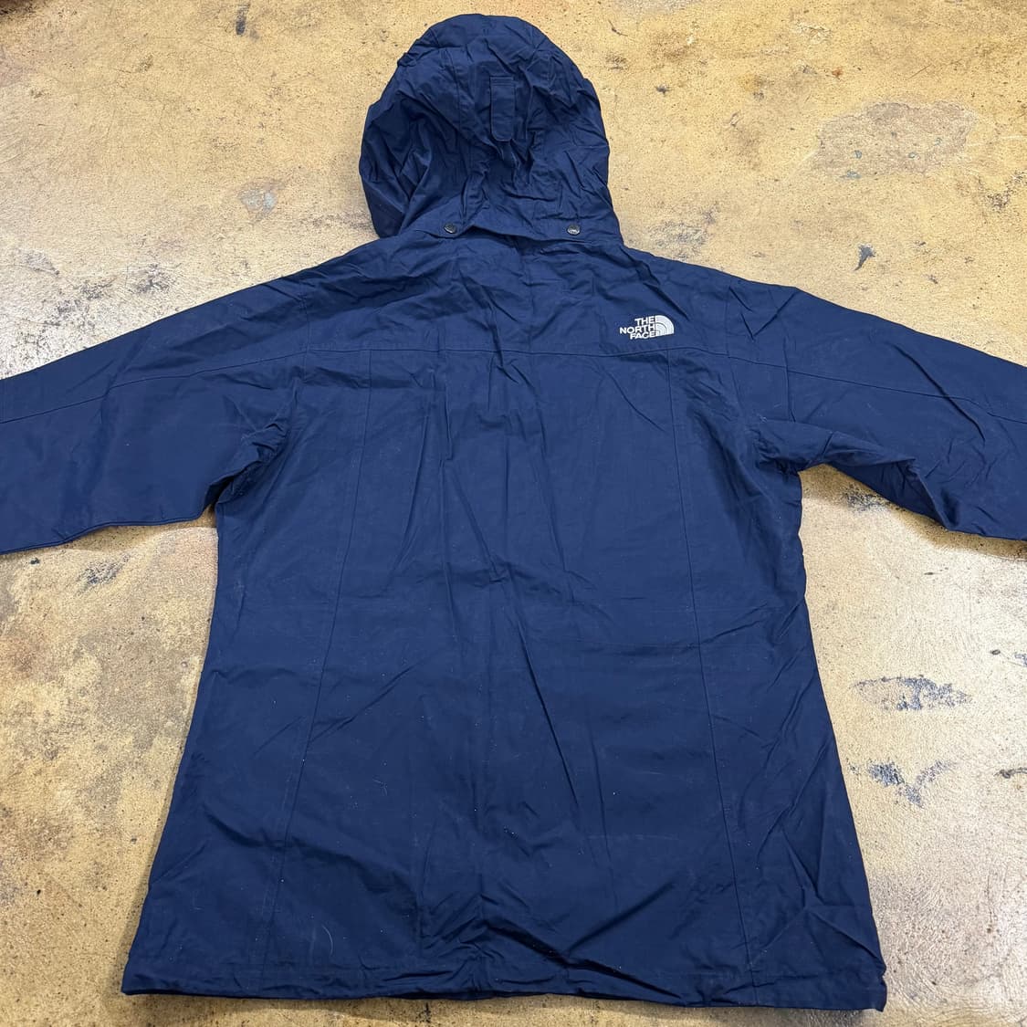 [정품/100] 노스페이스 네이비 후드 바람막이 자켓 b14 상품이미지4